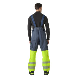 Pantalon haute visibilité à bretelle 