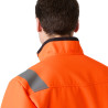 softshell haute visibilité chantier