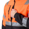 softshell haute visibilité froid
