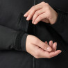 Veste de travail noire femme