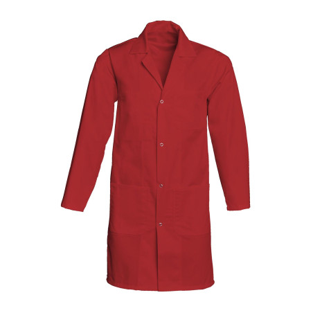 Blouse travail rouge homme