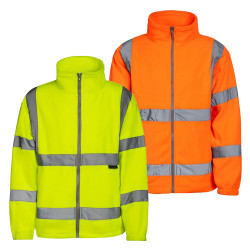 Veste polaire haute visibilité femme