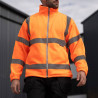 Veste polaire btp haute visibilité