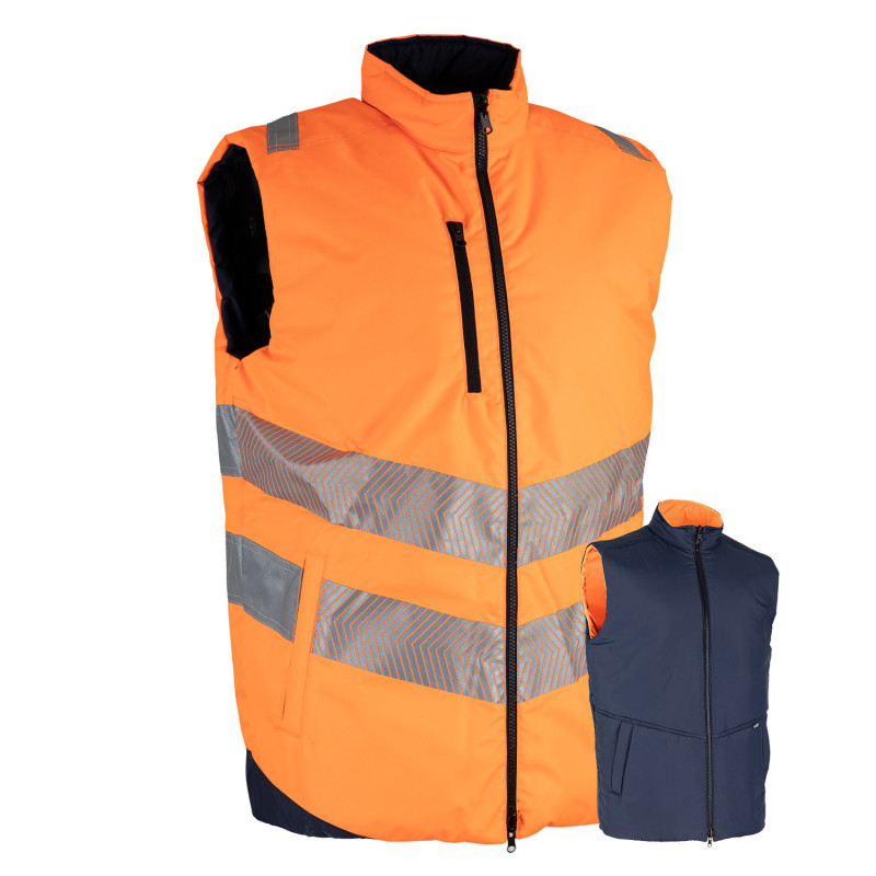 Bodywarmer haute visibilité