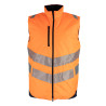 Bodywarmer haute visibilité réversible 