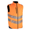 Bodywarmer haute visibilité imperméable