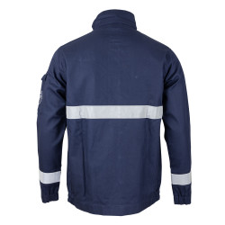 Veste de travail multirisques tissu ignifugé 