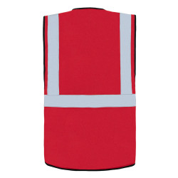 Gilet btp rouge