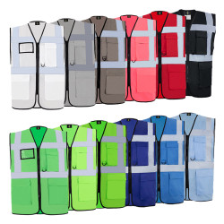 Gilet visibilité améliorée