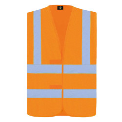 Gilet professionnel haute visibilité femme