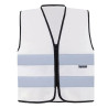 Gilet visibilité améliorée blanc