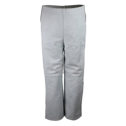 Pantalon de protection soudeur en cuir croûte de bovin