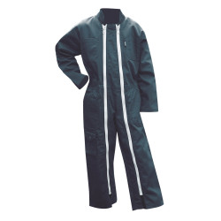 Combinaison de travail enfant double fermeture vert foncé