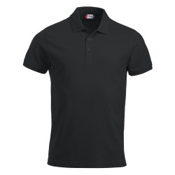 Polo de Travail Noir Classic Lincoln