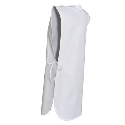 tablier chasuble blanc pas cher