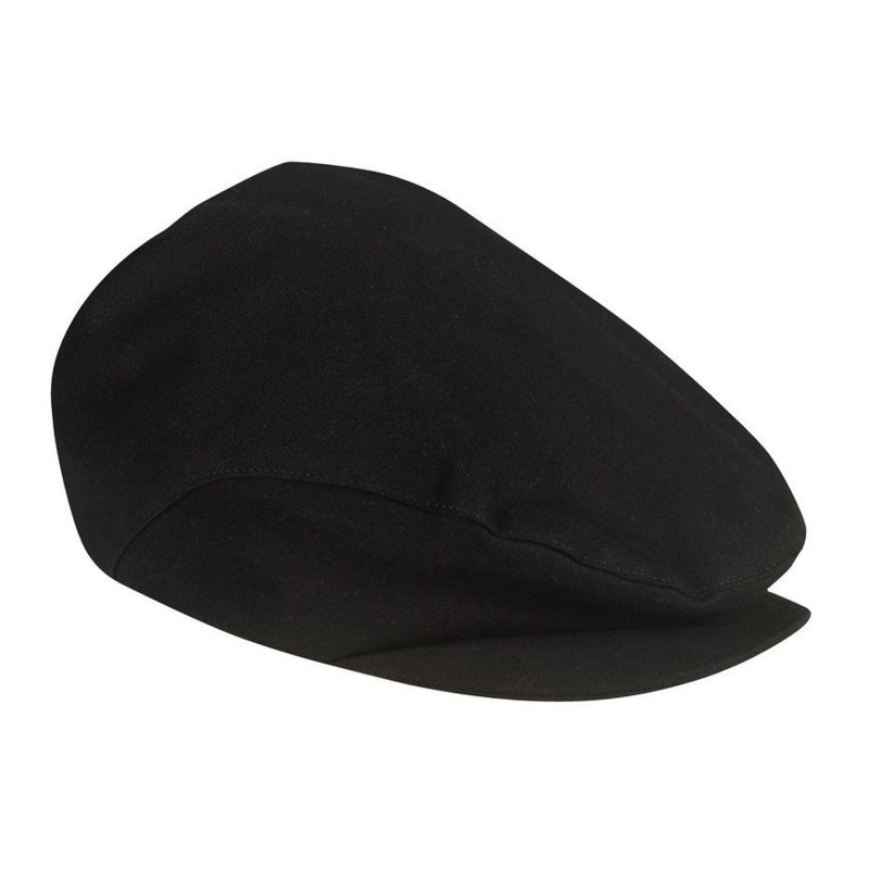 Casquette de cuisinier noire