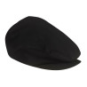 Casquette de cuisinier noire