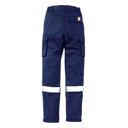 Pantalon logistique avec rabat réfléchissant