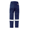 Pantalon logistique avec rabat réfléchissant