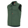 Gilet de travail vert
