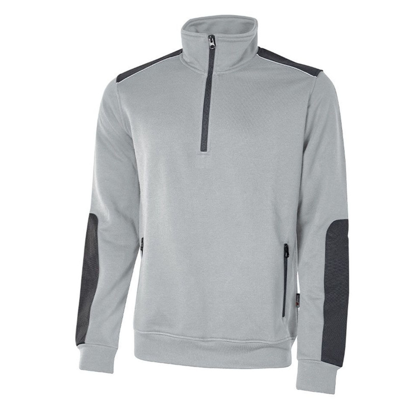 sweat de travail gris