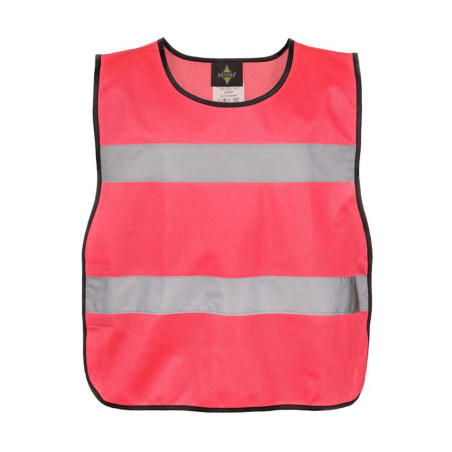 Poncho enfant rose
