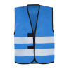 Gilet de visibilité enfant bleu