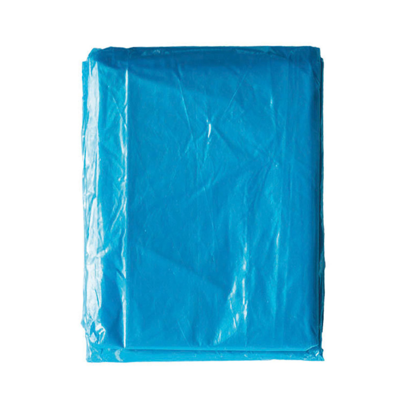 Poncho de pluie junior bleu