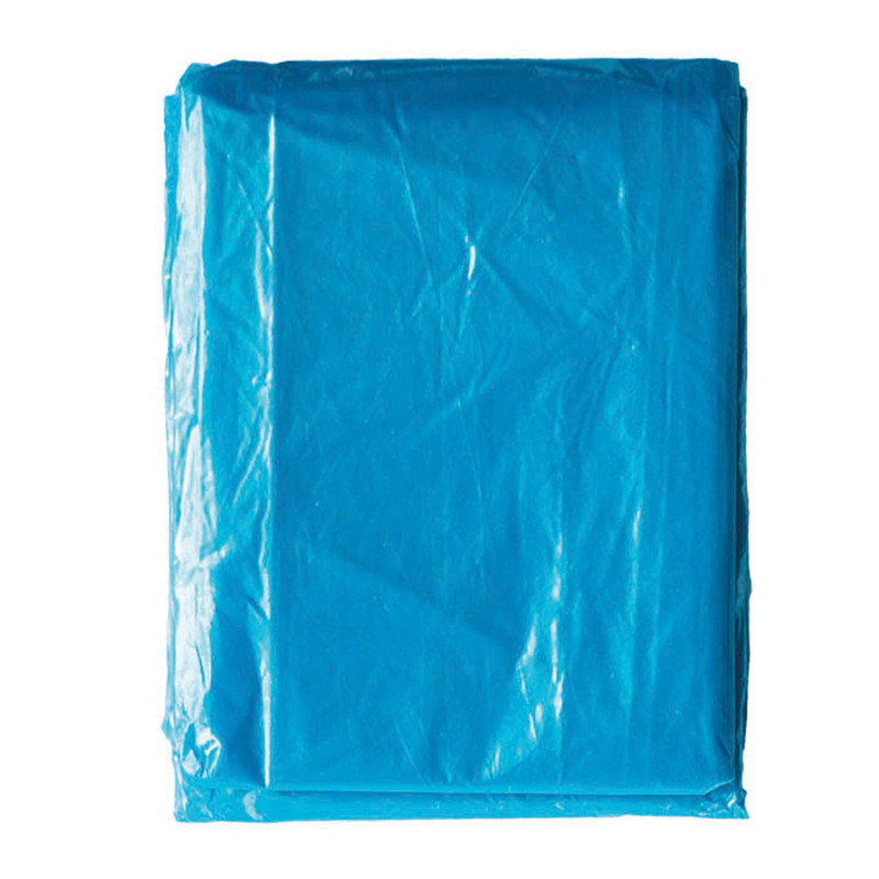 Poncho de pluie bleu