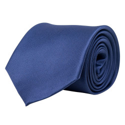 Cravate corporate bleue