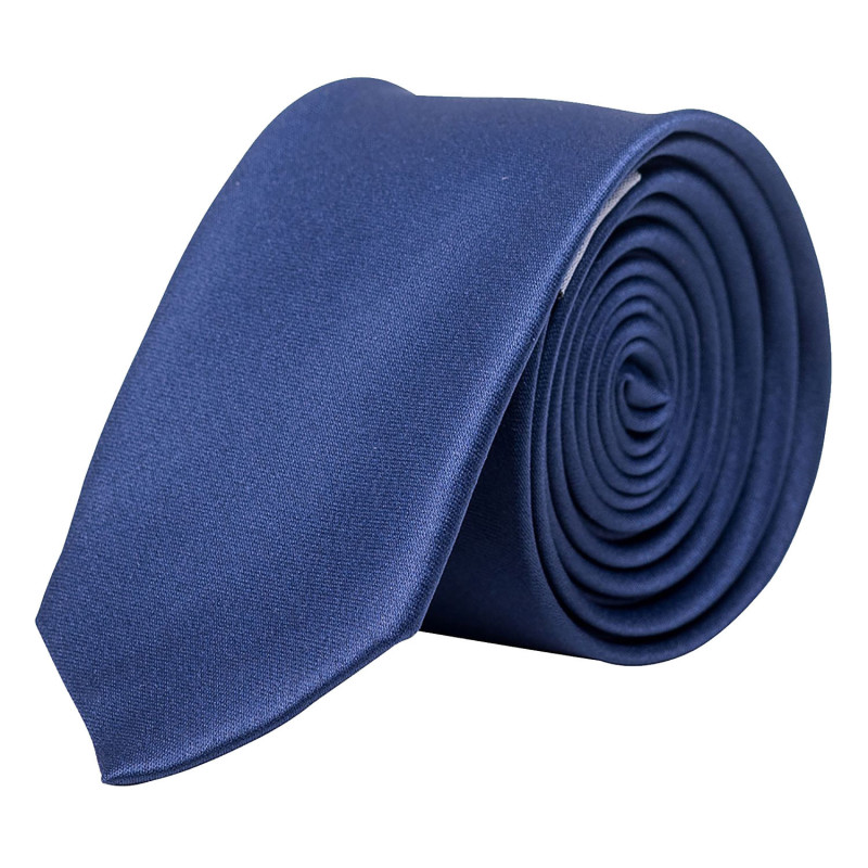 Cravate corporate bleue