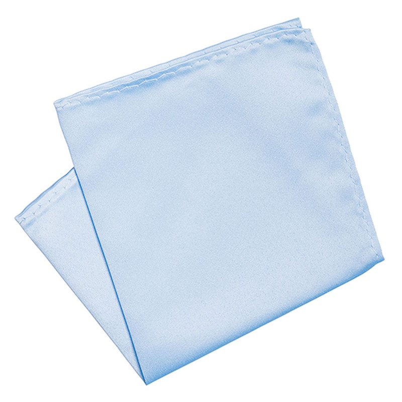 Mouchoir de poche serveur bleu