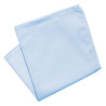 Mouchoir de poche serveur bleu