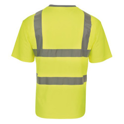 T-shirt btp haute visibilité anti-UV