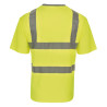 T-shirt btp haute visibilité anti-UV