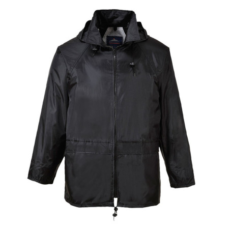 Veste anti-pluie btp noire