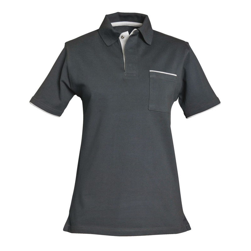 Polo travail homme bicolore