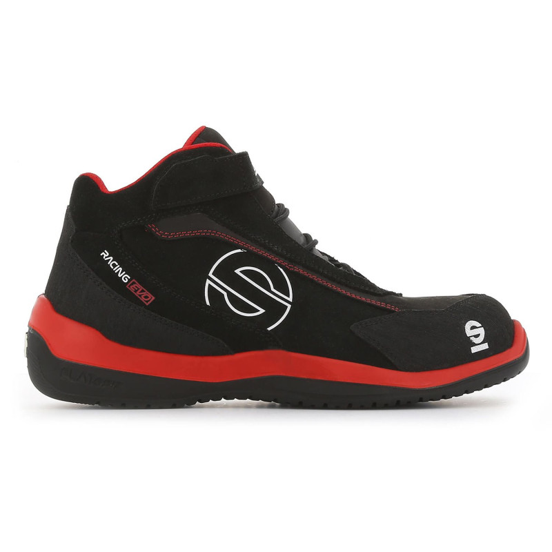 Chaussure sécurité noir rouge