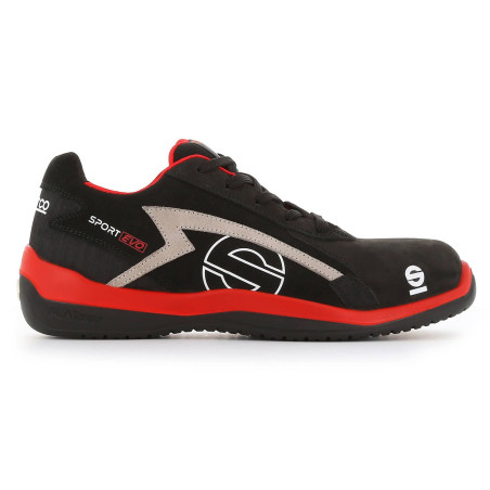 chaussure sécurité noir rouge sparco