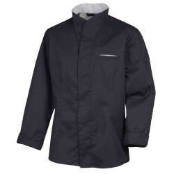 Veste cuisinier noire robur	