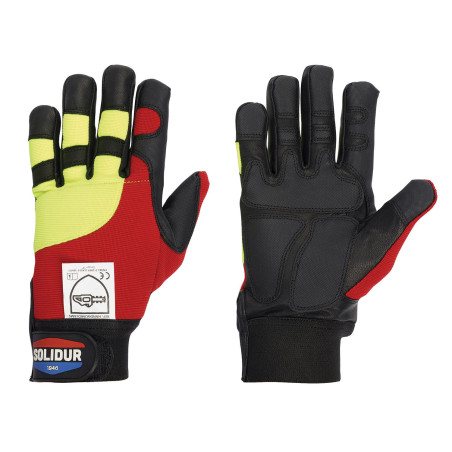 Gants de manutention anti coupure niveau E et anti-impact