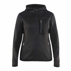veste travail noire femme