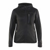 veste travail noire femme