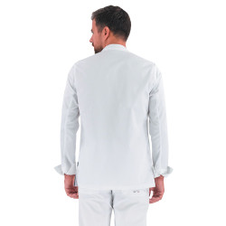 Veste cuisine blanche homme