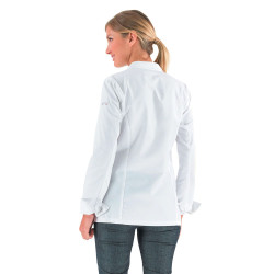 Veste cuisine blanche manches longues