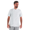 Veste cuisine manches courtes blanche