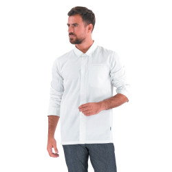 chemise cuisine homme blanc