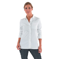 blouse cuisine chemise blanche