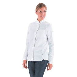 Veste cuisine femme avec maille respirante