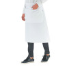 Tablier taille cuisine blanc professionnel